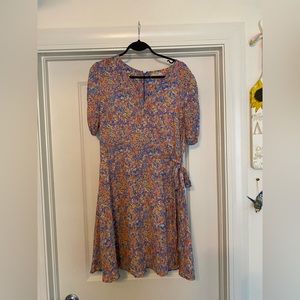 Fun summer floral dress